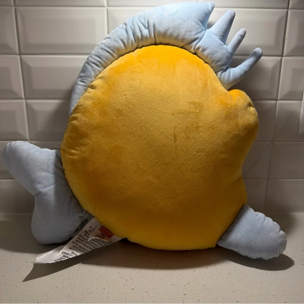 Disney Princess Ariel Flounder Pillowfort Accent Decorative Bed Soft Pillow NEW